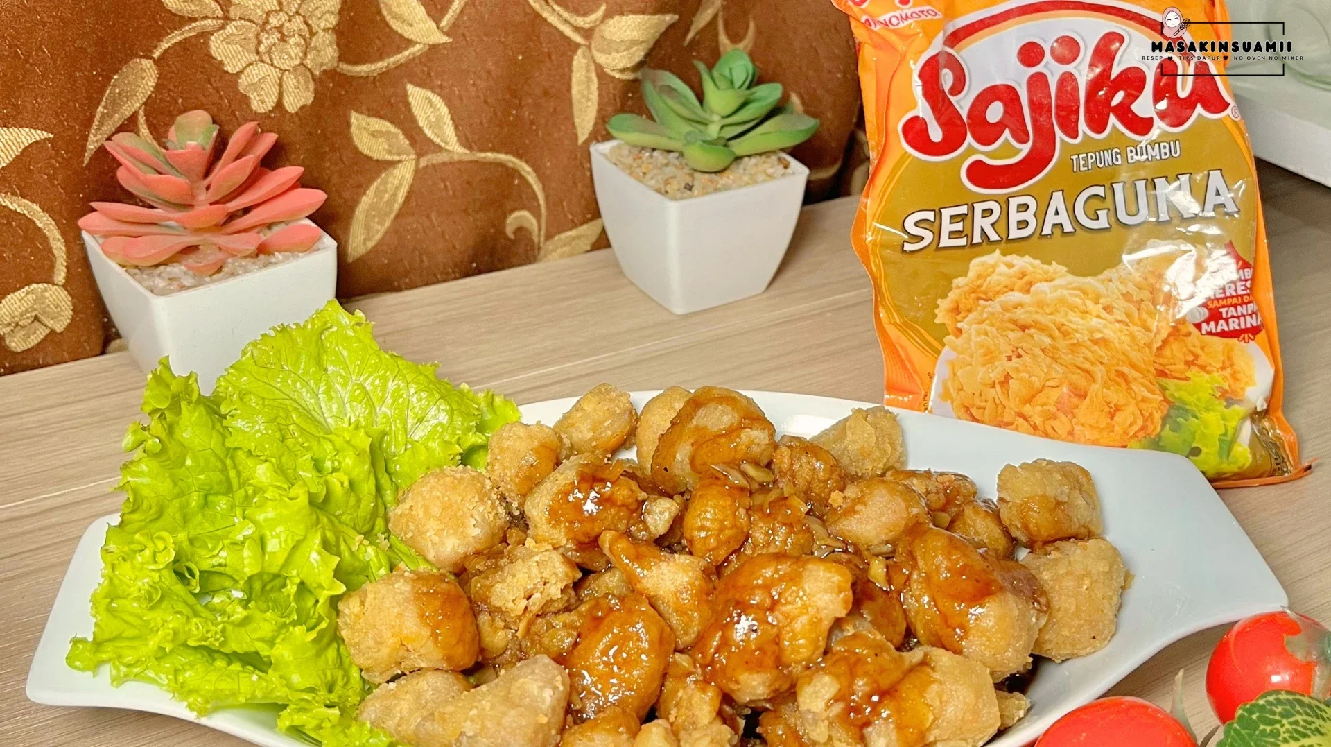 Ayam Popcorn Teriyaki Ala Sajiku 