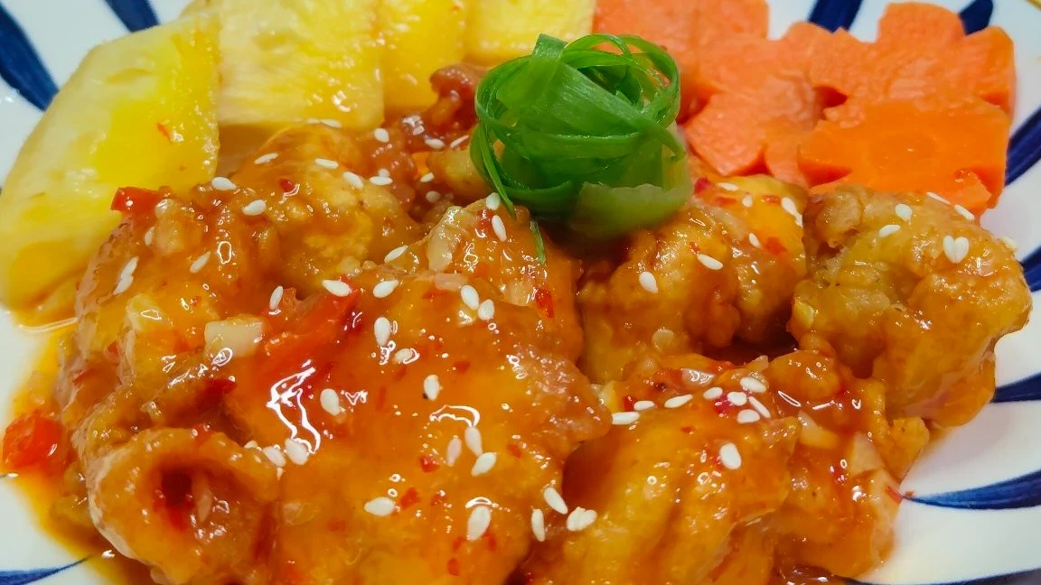 Ayam popcorn wijen sambal bangkok