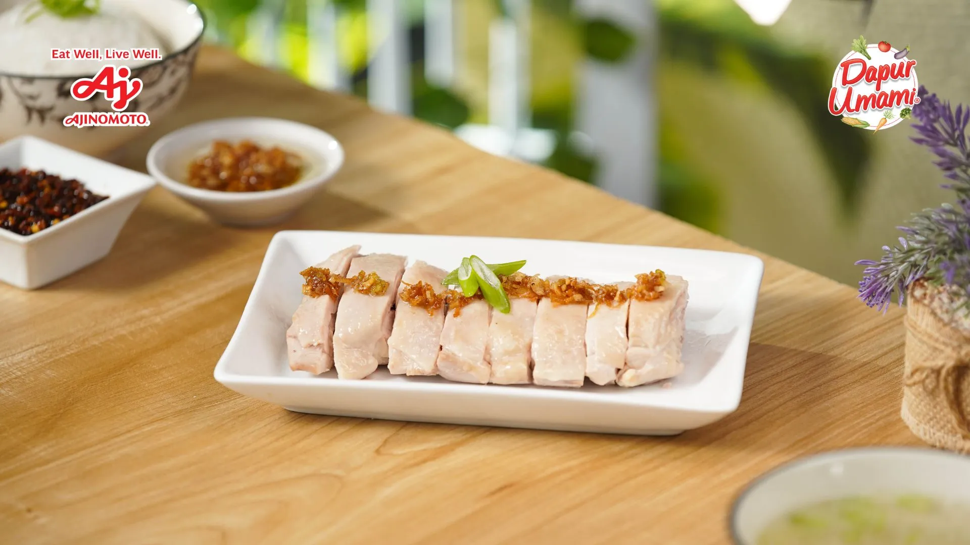 Ayam Rebus Minyak Bawang ala AJI-NO-MOTO®