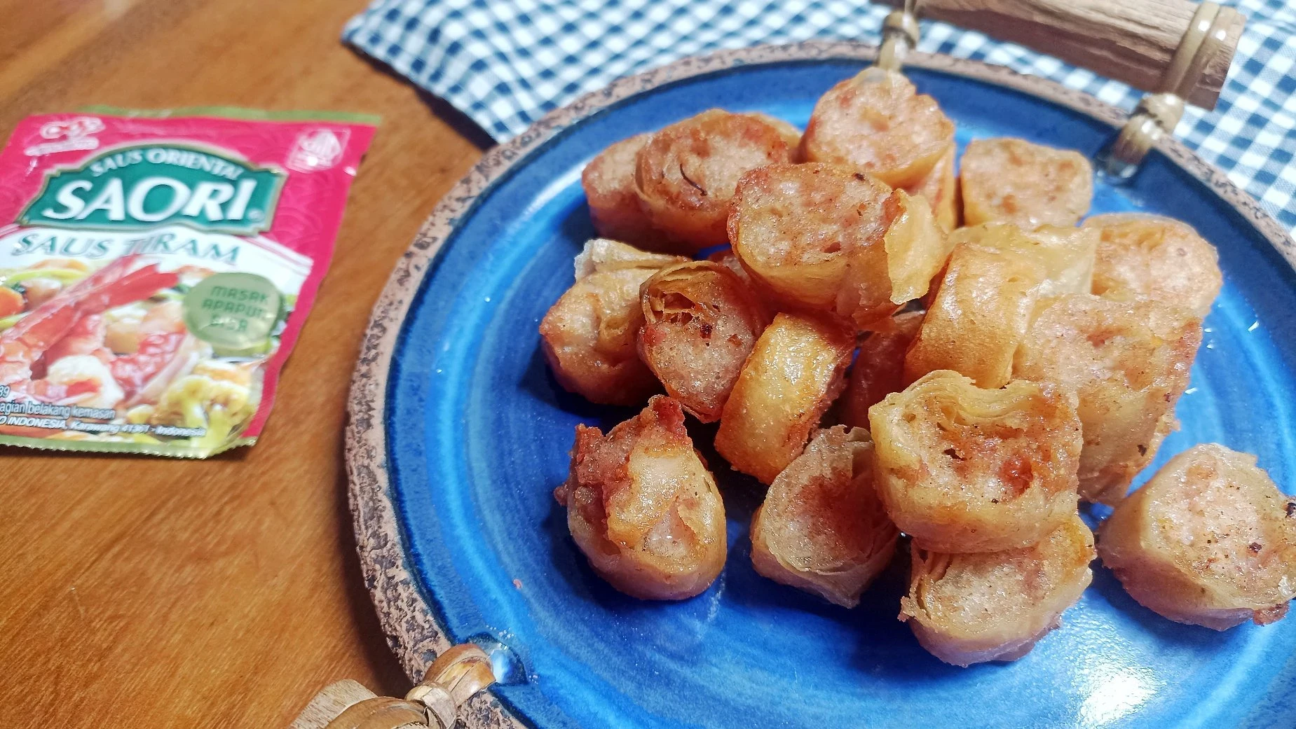Ayam Roll Kulit Lumpia ala Saori