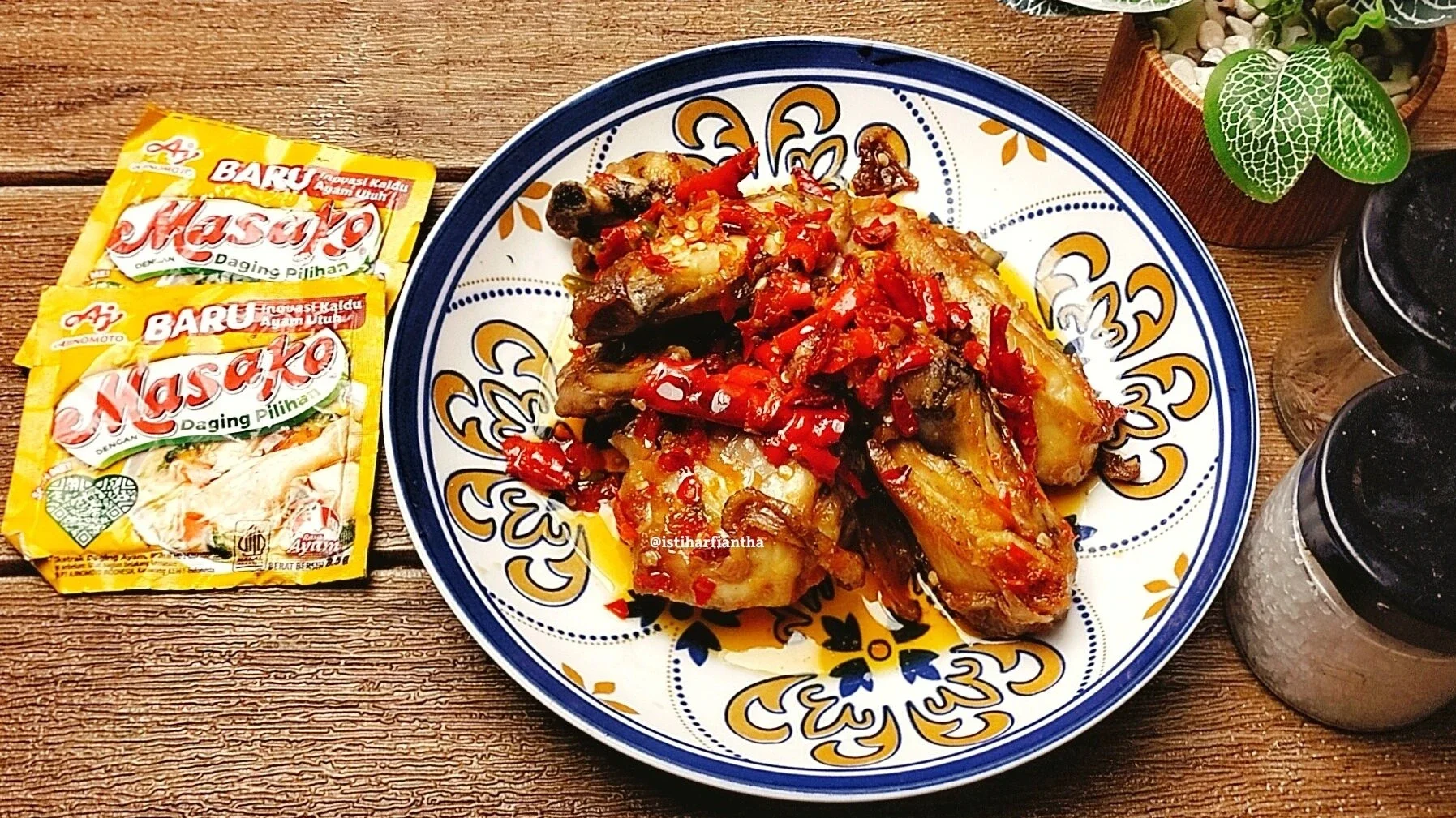 Ayam Sambal Cabe Pecah ala MASAKO®