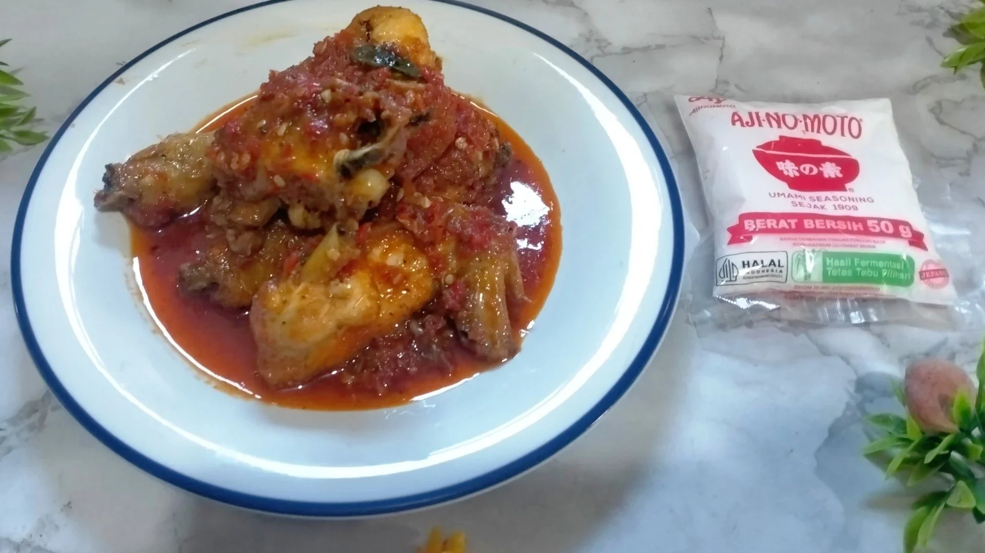 Ayam Sambalado ala Ajinomoto 
