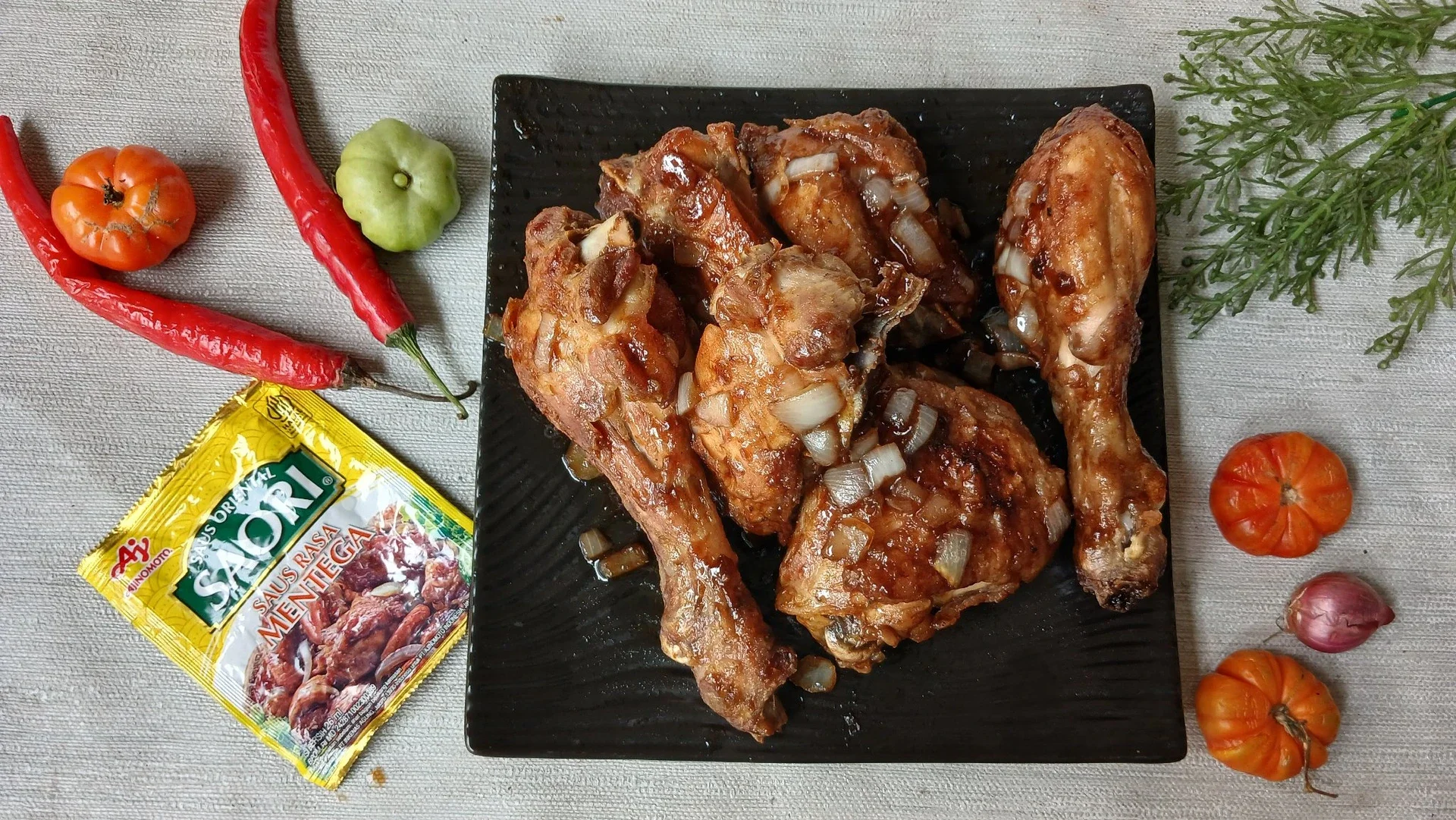 Ayam Saori Mentega  #MasakanPenuhCinta
