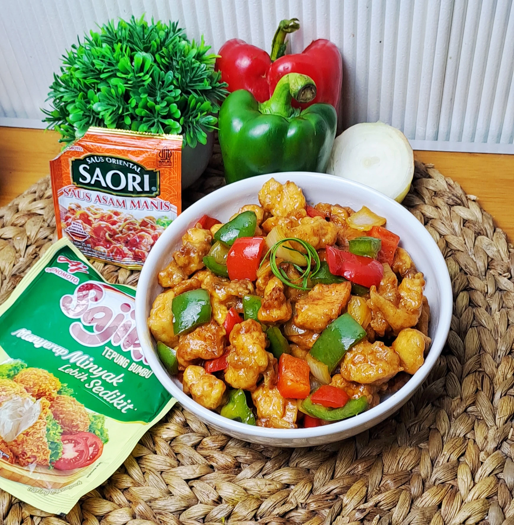 Ayam Saos Asam Manis #SejutaRasaLezatSAORI #DapurUmami