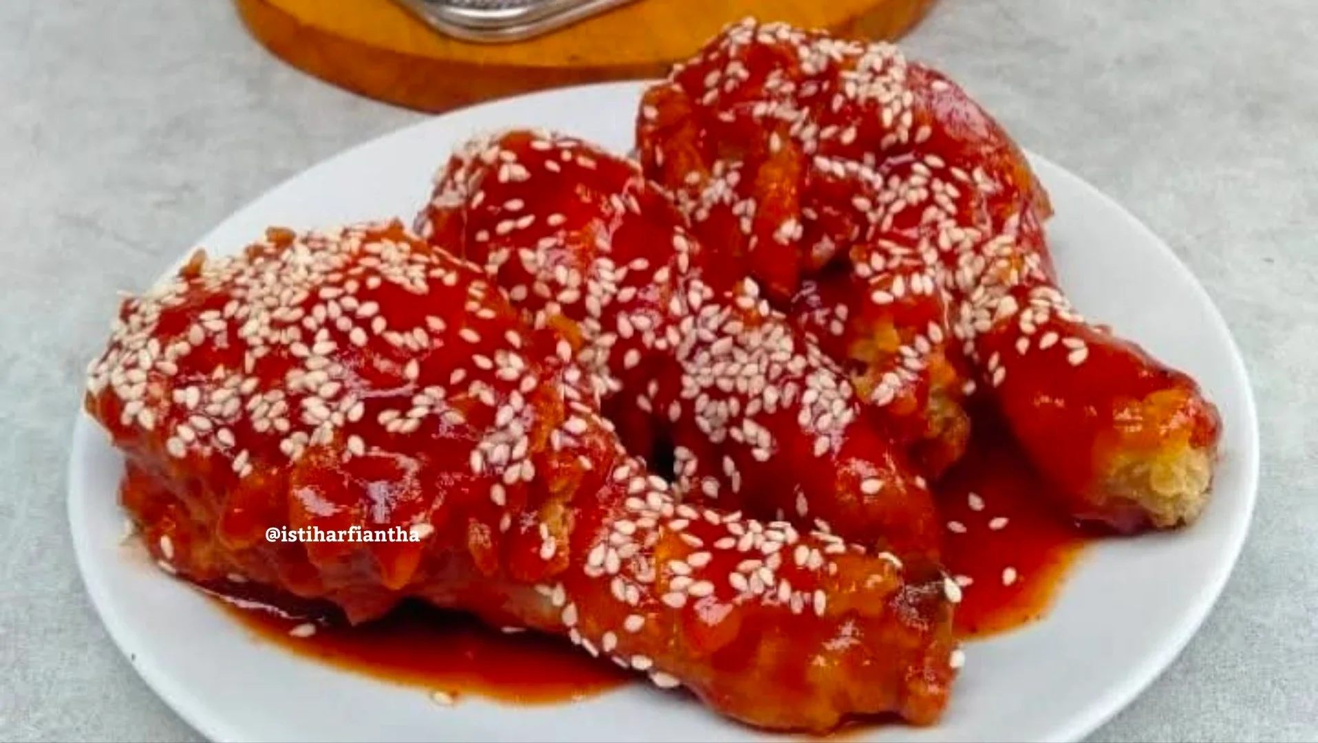Ayam Saus Pedas ala Saori