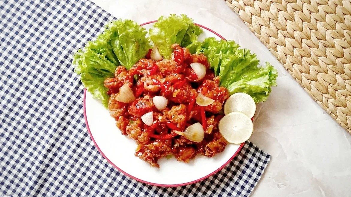 Ayam Saus Pedas Manis