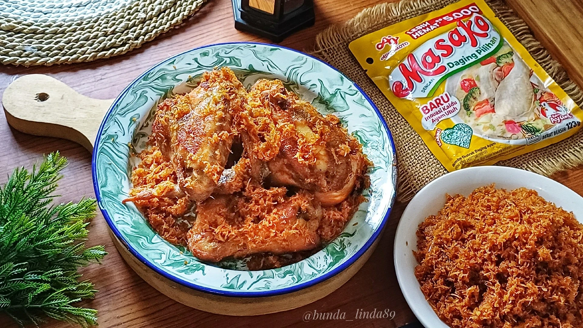 Ayam Serundeng ala Masako