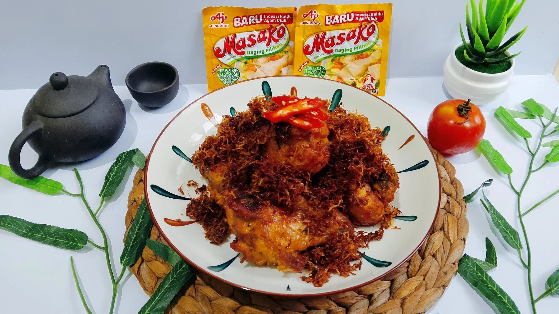 Ayam Serundeng Kelapa ala Masako®