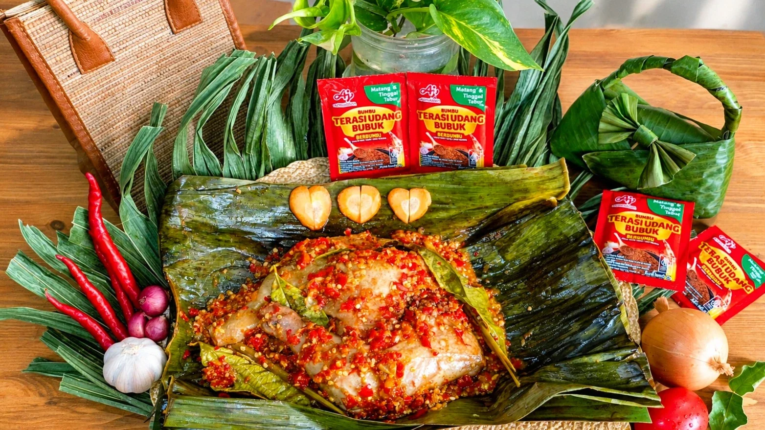 Ayam Songkem Terasi Udang ( Khas Madura )