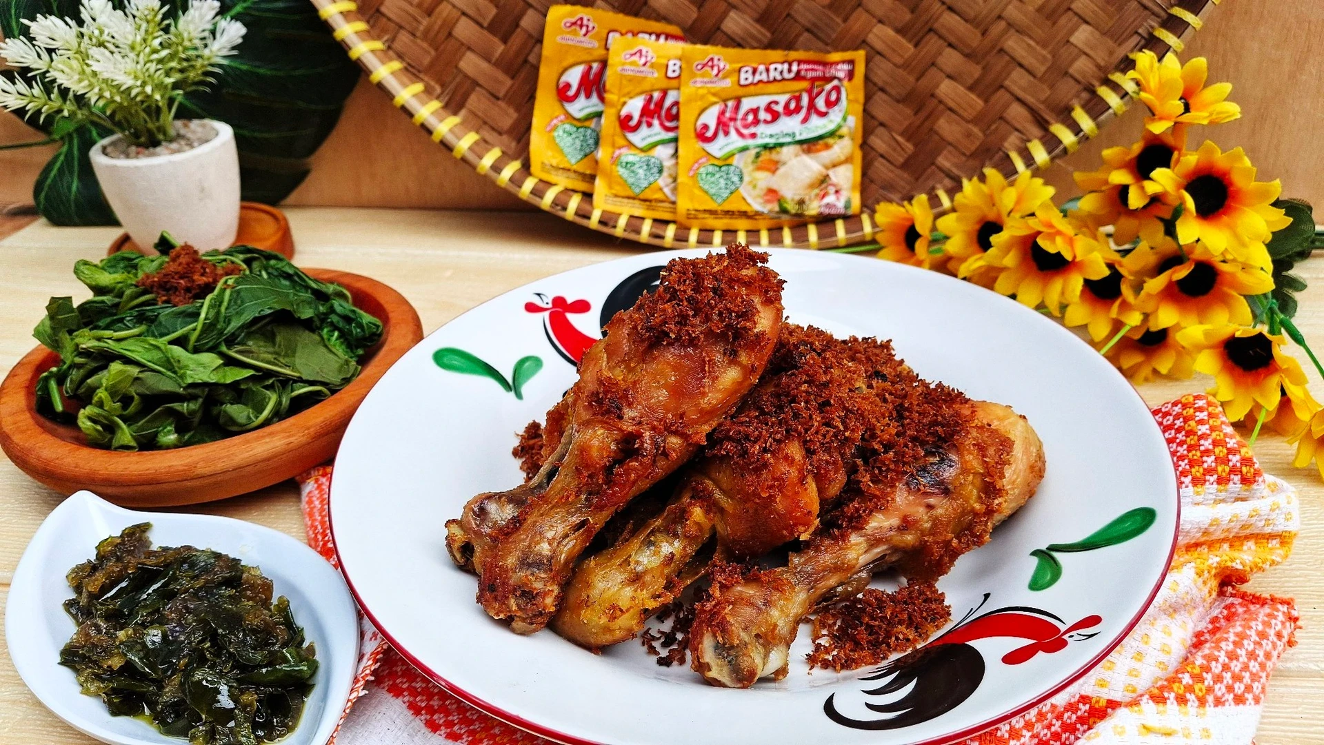 Ayam Srundeng Sambal Ijo