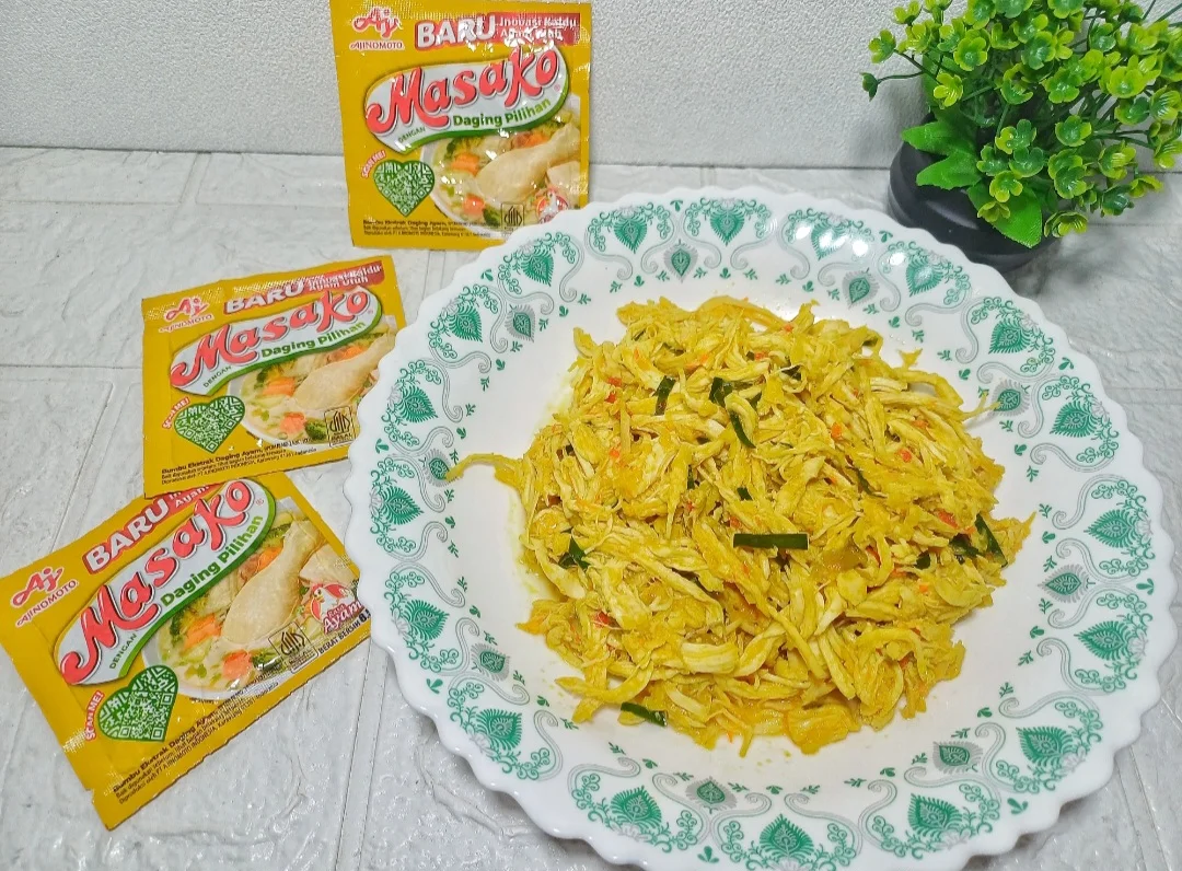 Ayam Suwir Daun Jeruk