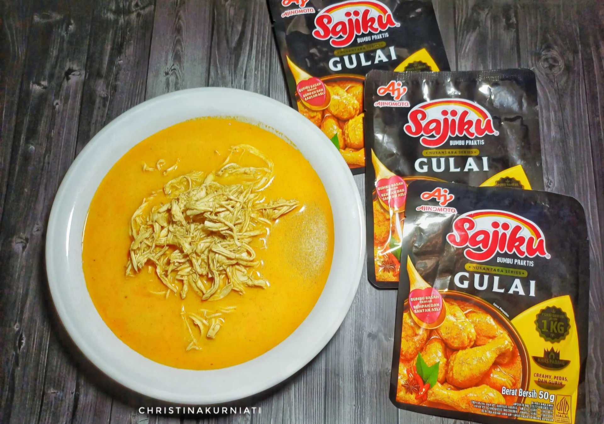 Ayam Suwir Gulai