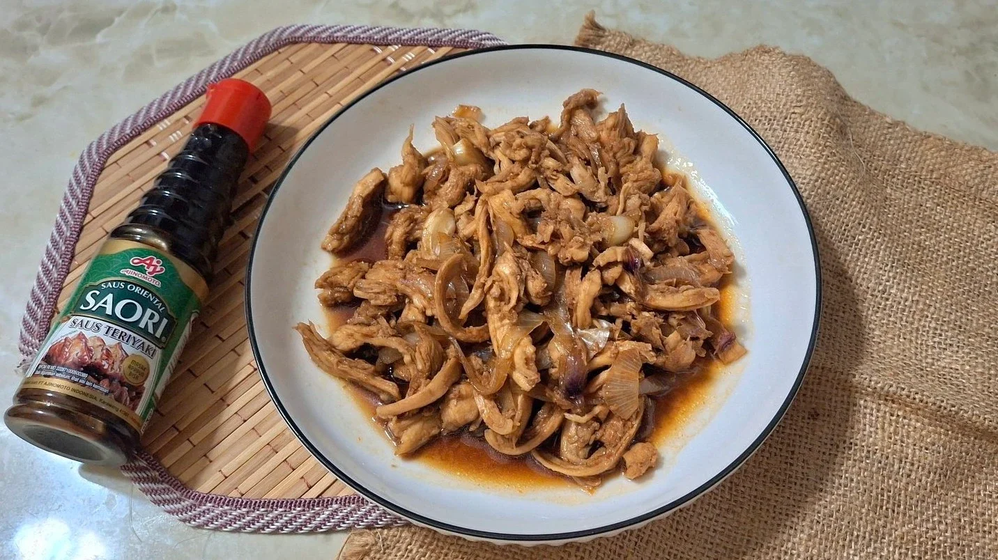 Ayam Suwir Teriyaki ala Saori