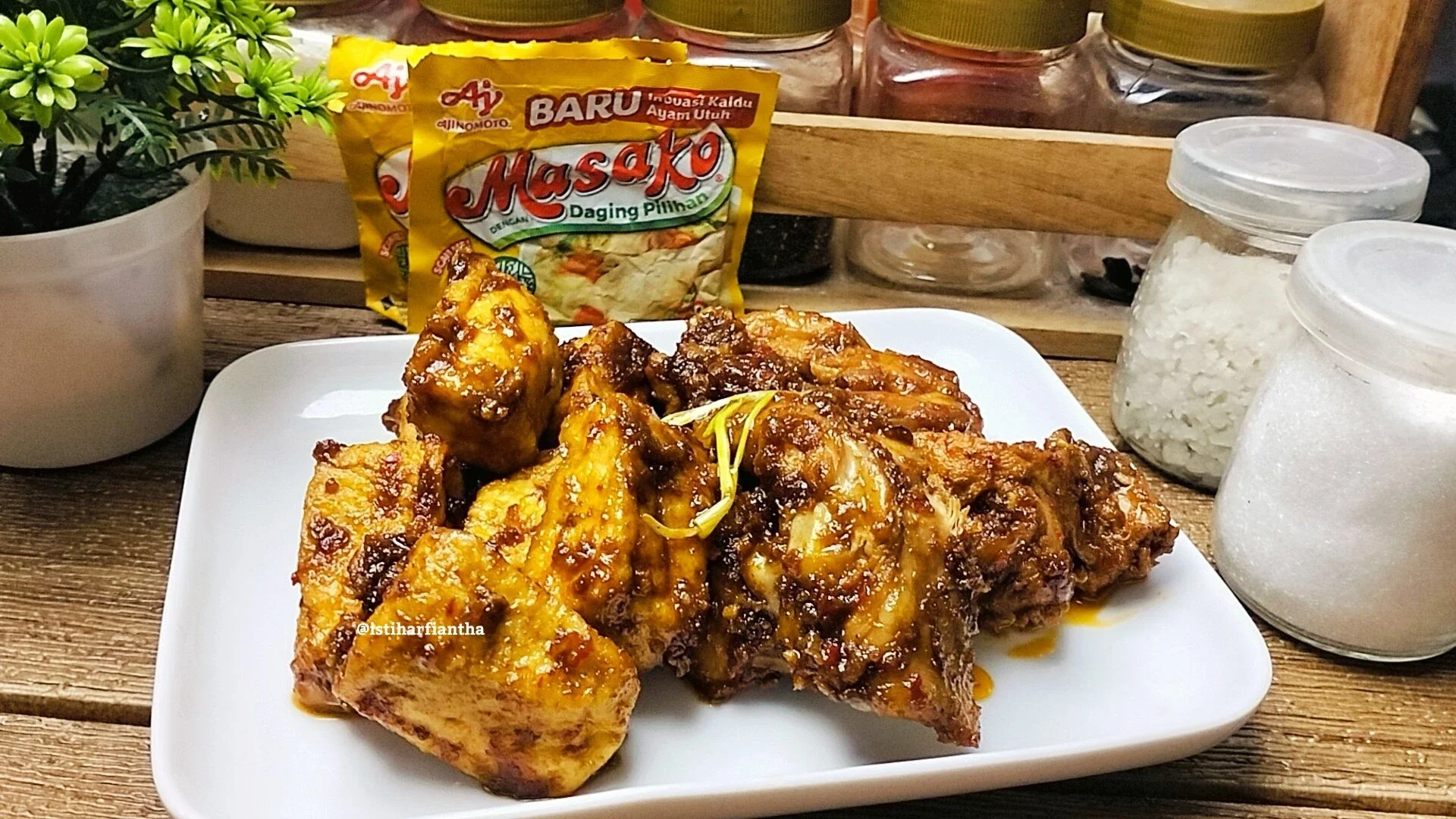 Ayam Tahu Masak Kecap ala MASAKO®