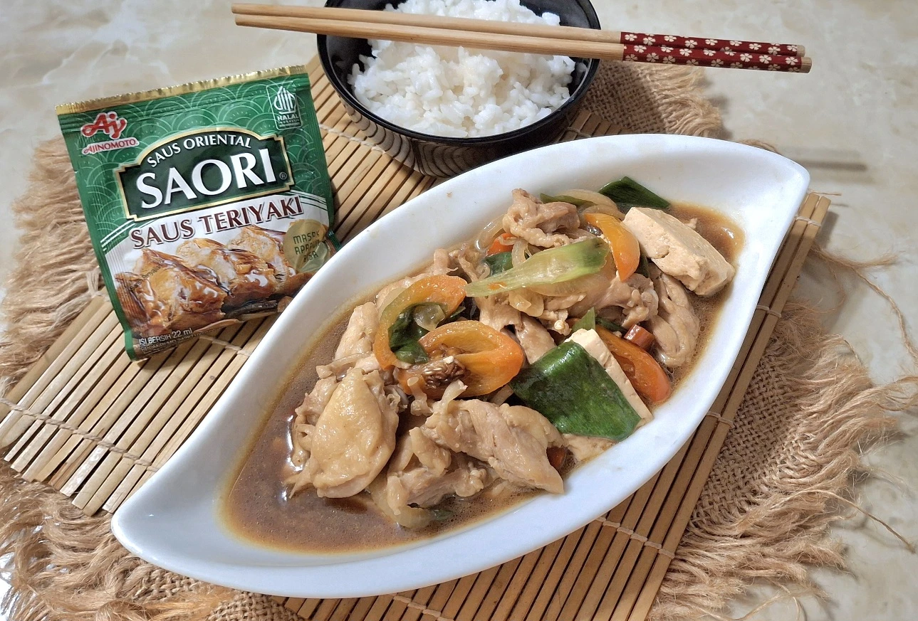 Ayam Tahu Teriyaki ala Saori        #AyamTeriyaki