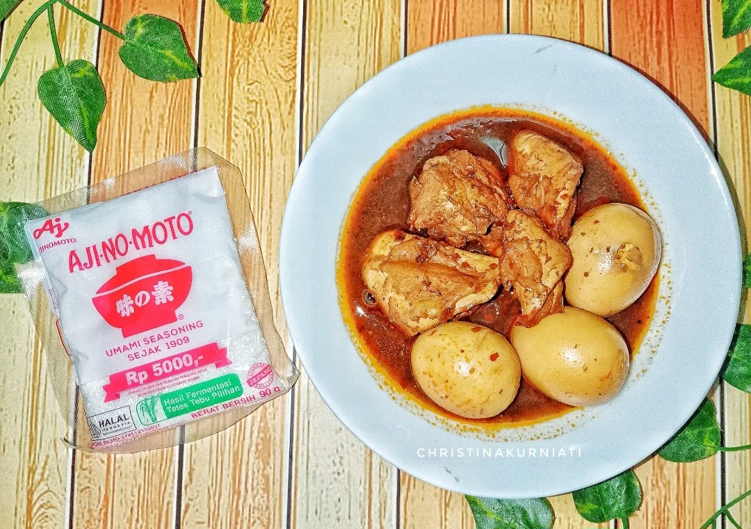 Ayam Telur Kecap Pedas Manis
