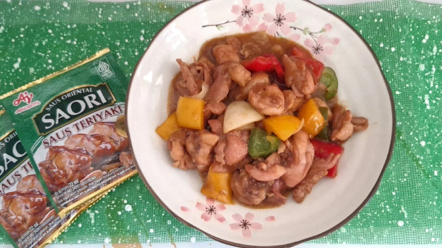 Ayam Teriyaki Paprika