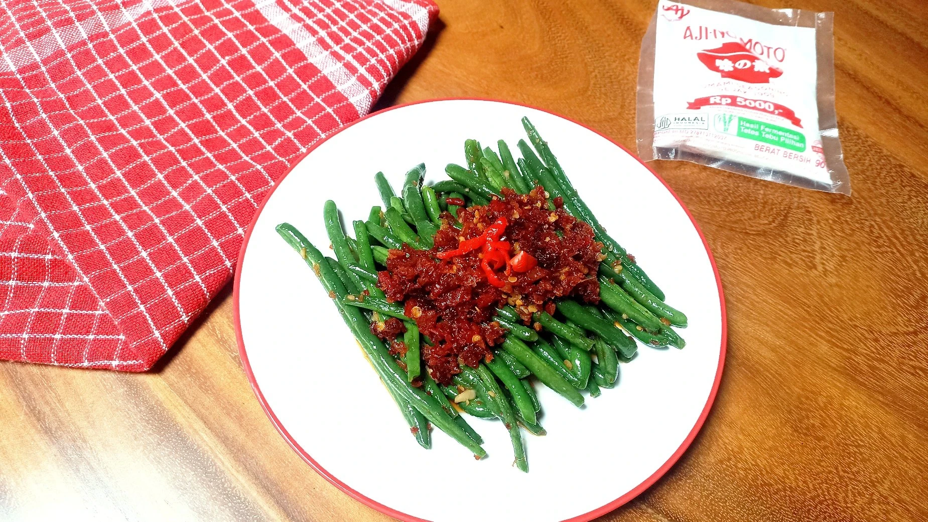 Baby Buncis Saus XO