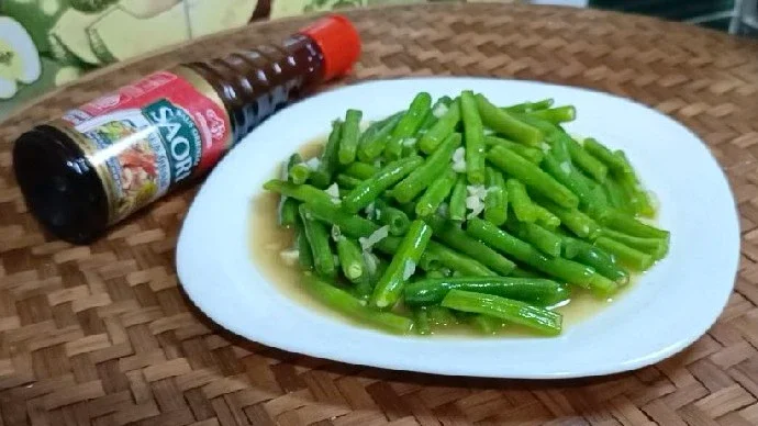Baby Buncis Tumis Bawang Putih