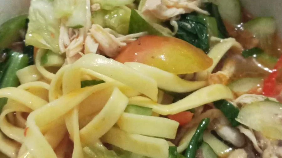 bakmi rebus simpel 