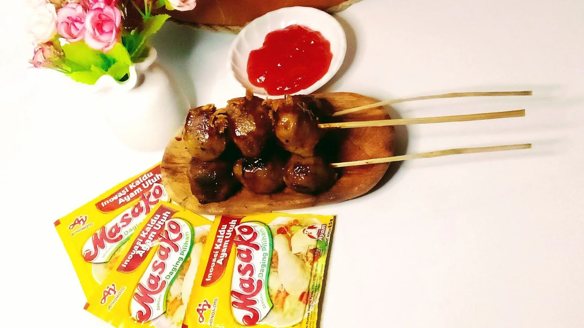 Bakso Bakar Bumbu Pedas Manis