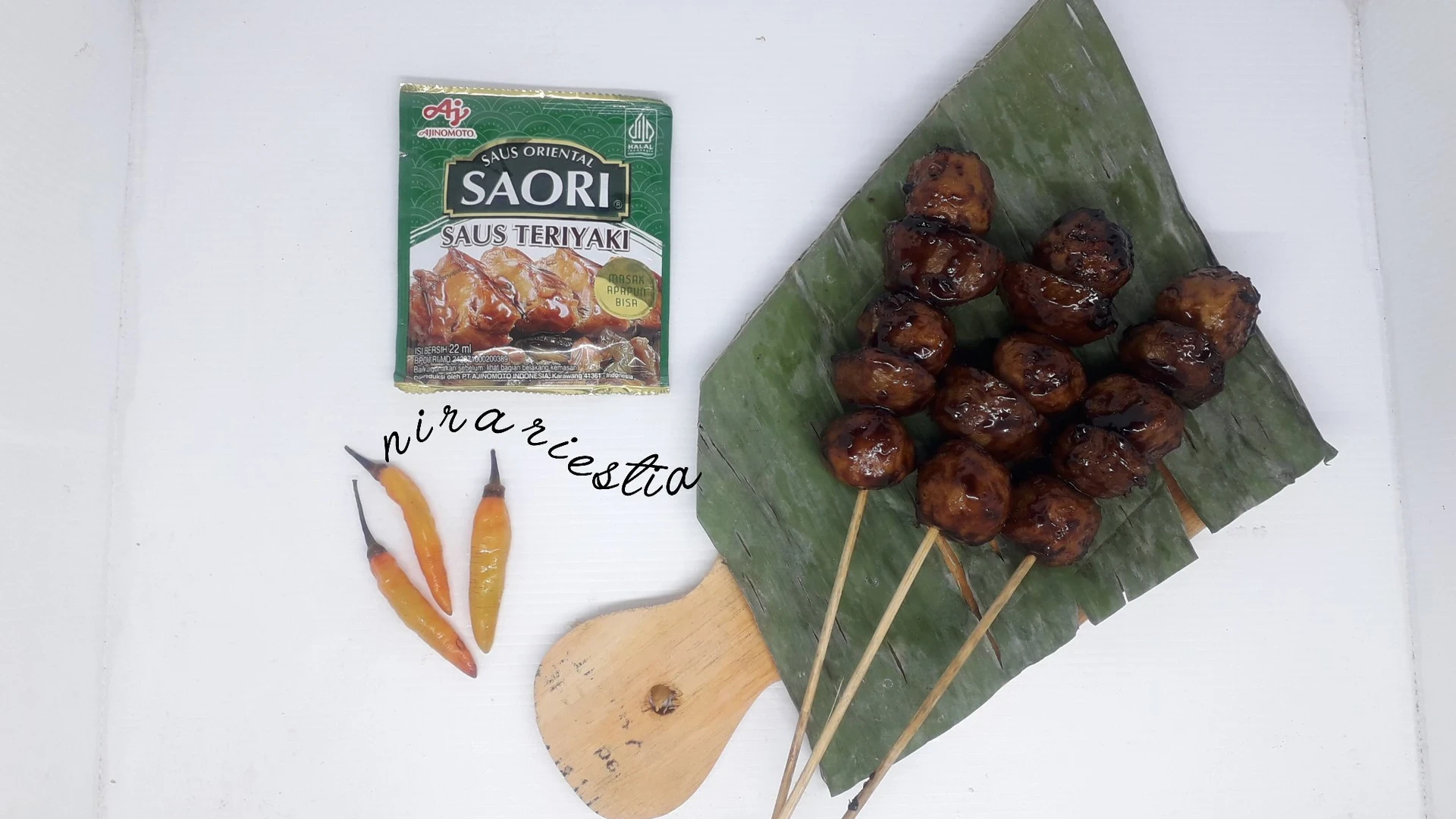Bakso Bakar Bumbu Teriyaki #SejutaRasaLezatSAORI