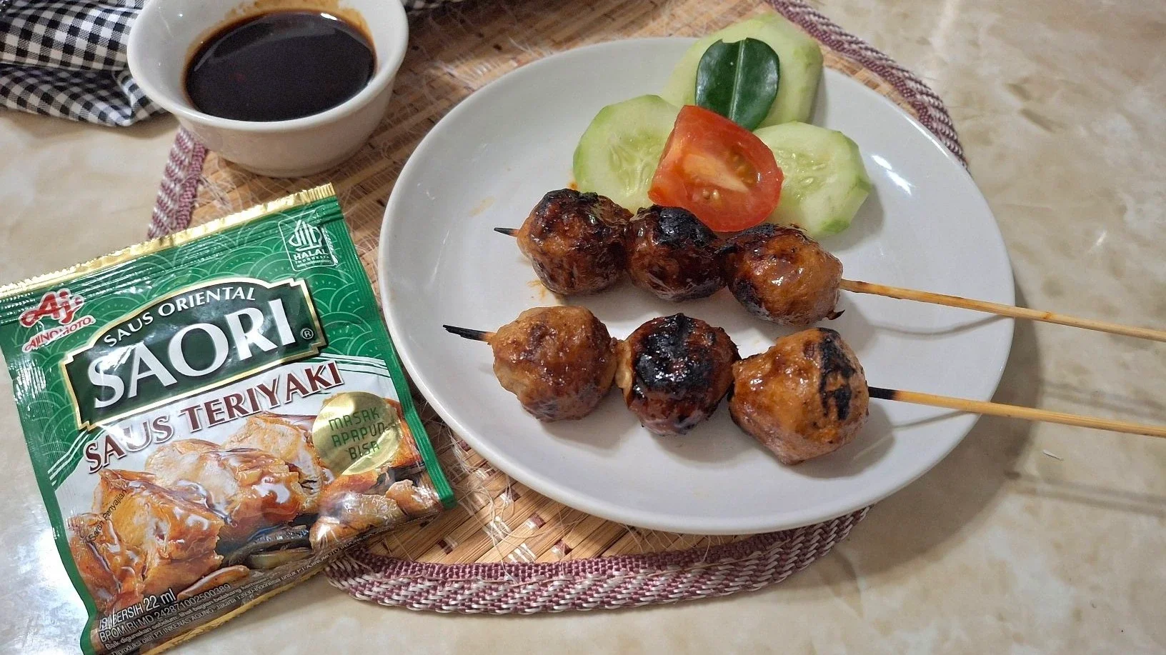 Bakso Bakar Teriyaki