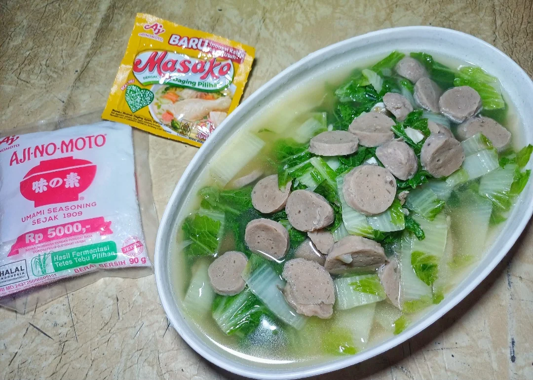 Bakso Sawi Kuah