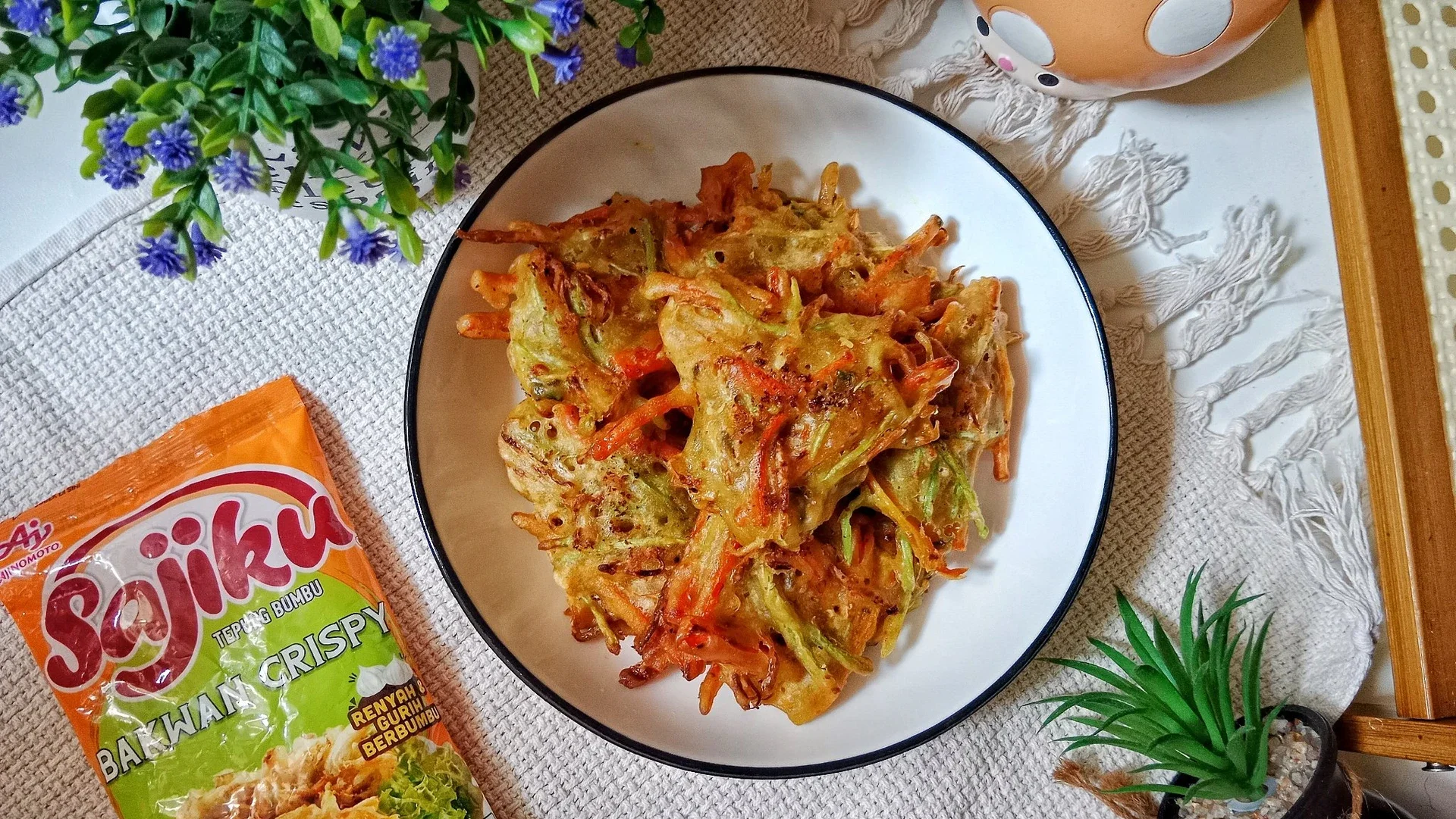 Bakwan Batang Bayam Ala Sajiku