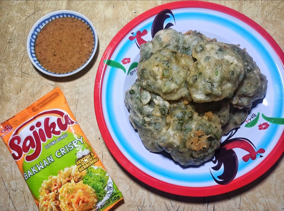 Bakwan Batang Kangkung ala Sajiku