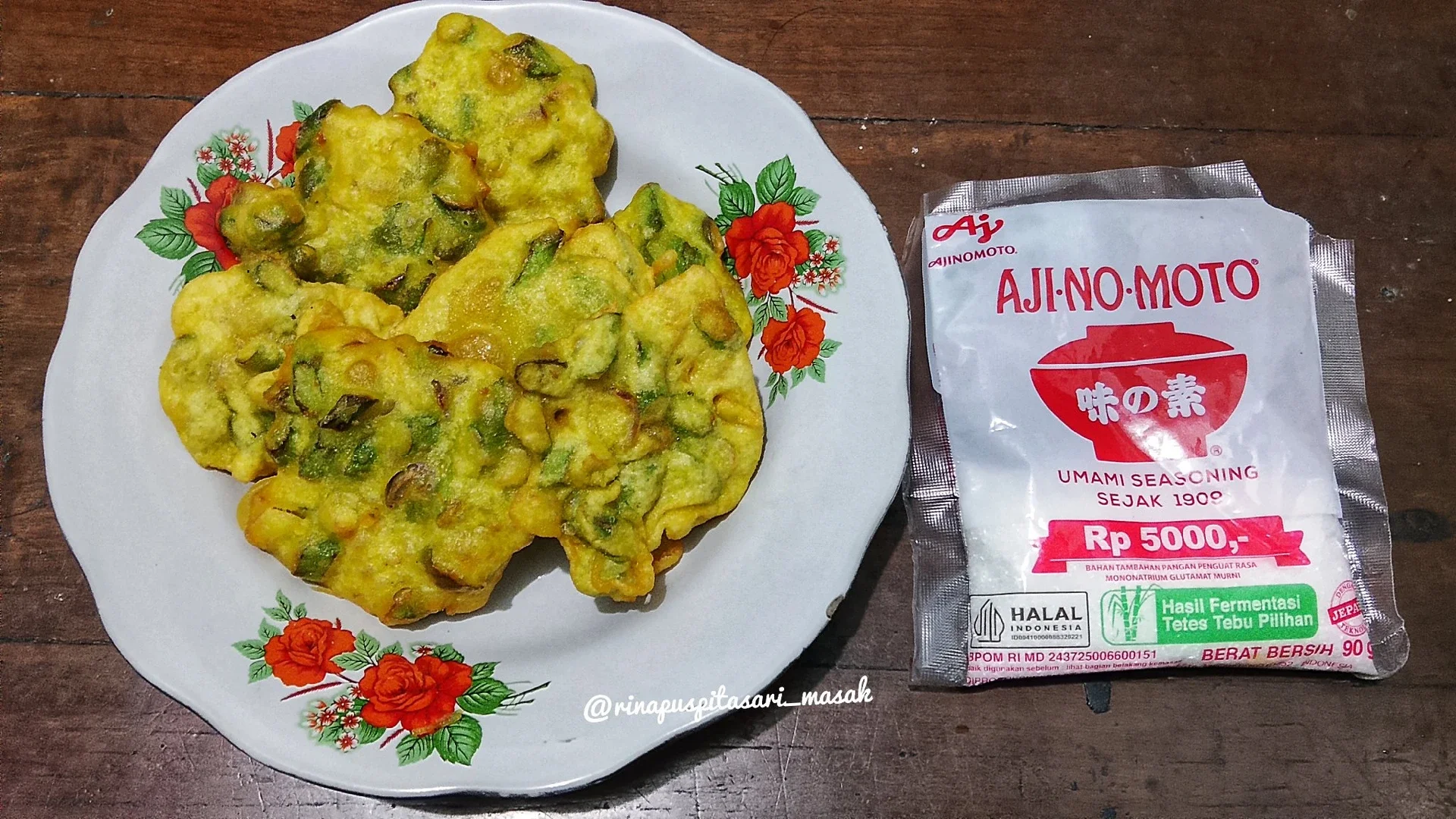 Bakwan Buncis Lombok Belis Ijo ala AJI-NO-MOTO®