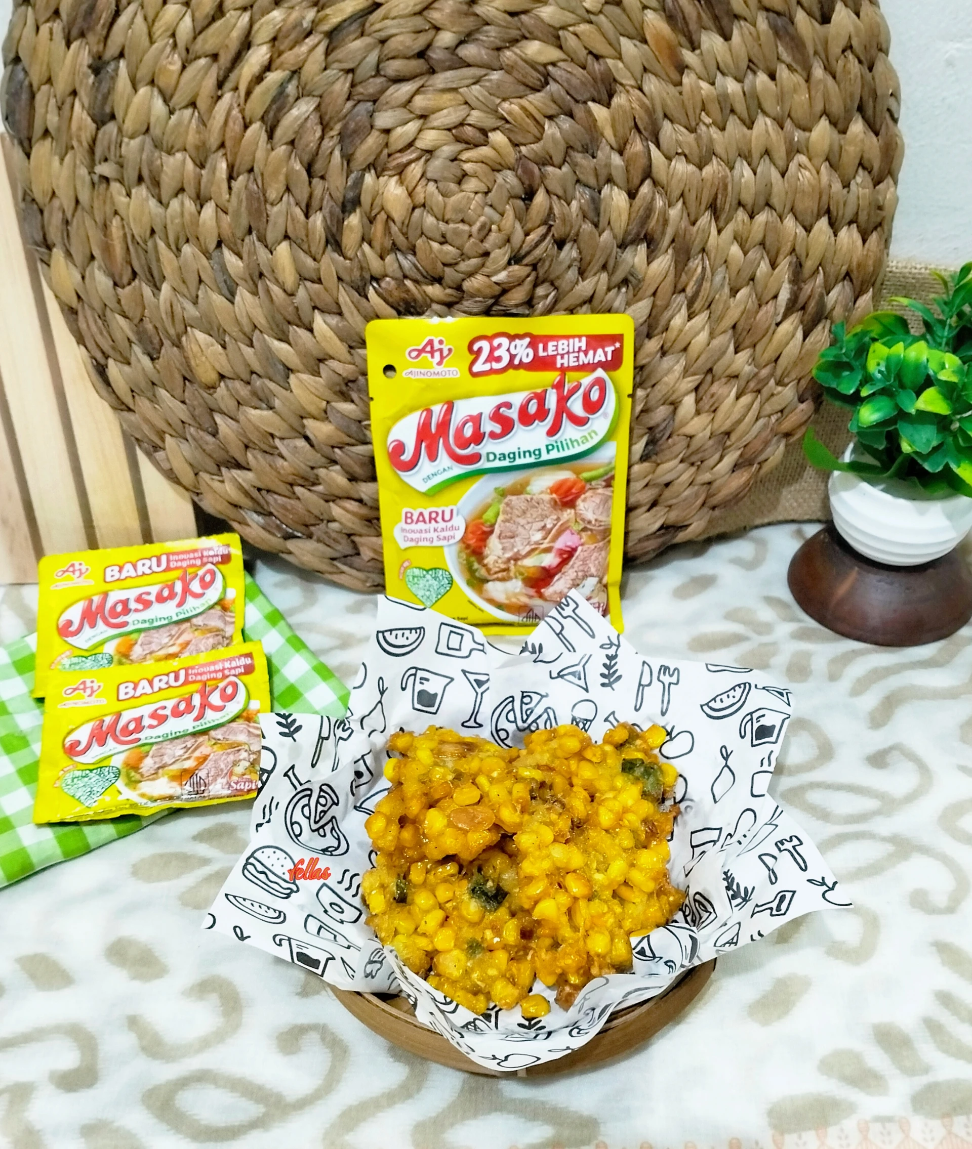 Bakwan Jagung Ala Masako (#TakjilBerbuka)