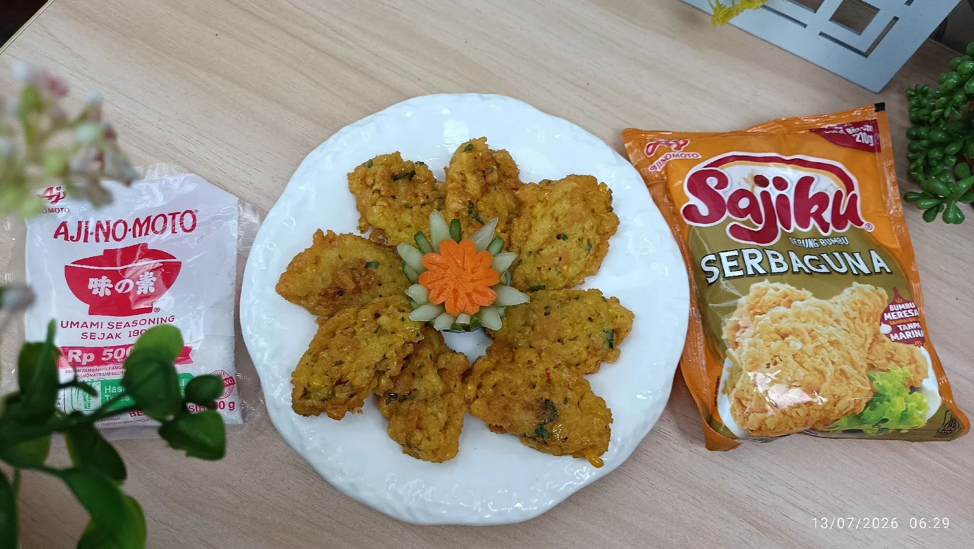 Bakwan jagung sajiku