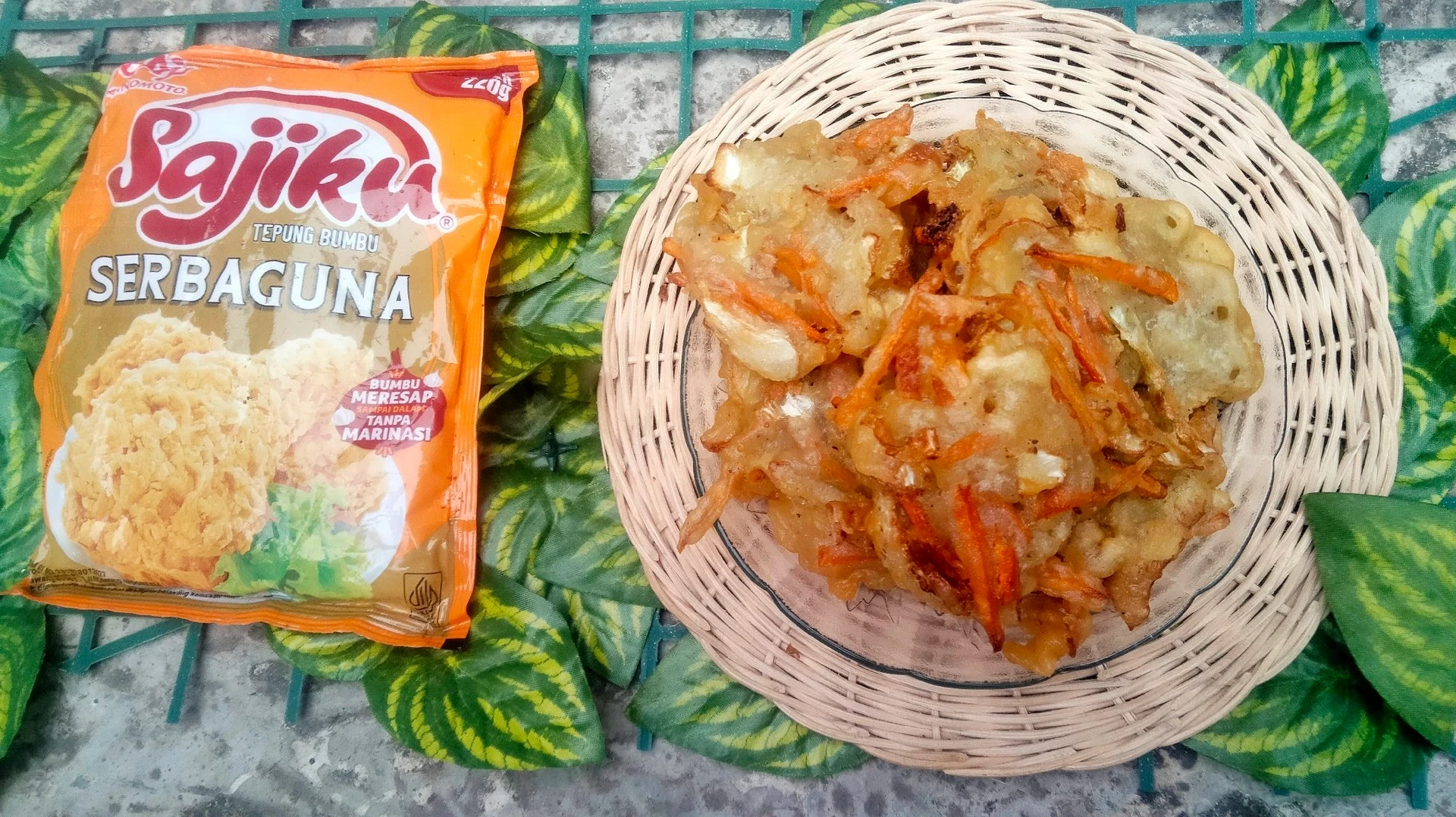 Bakwan kulit Wortel ala Sajiku® #DiolahMaksimal