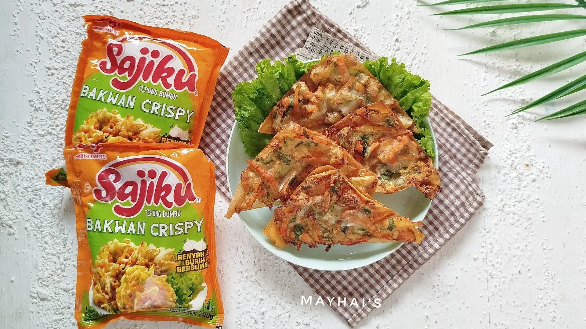 Bakwan Pangsit Krispi ala Sajiku #sajikulezatmeresapsampaidalam