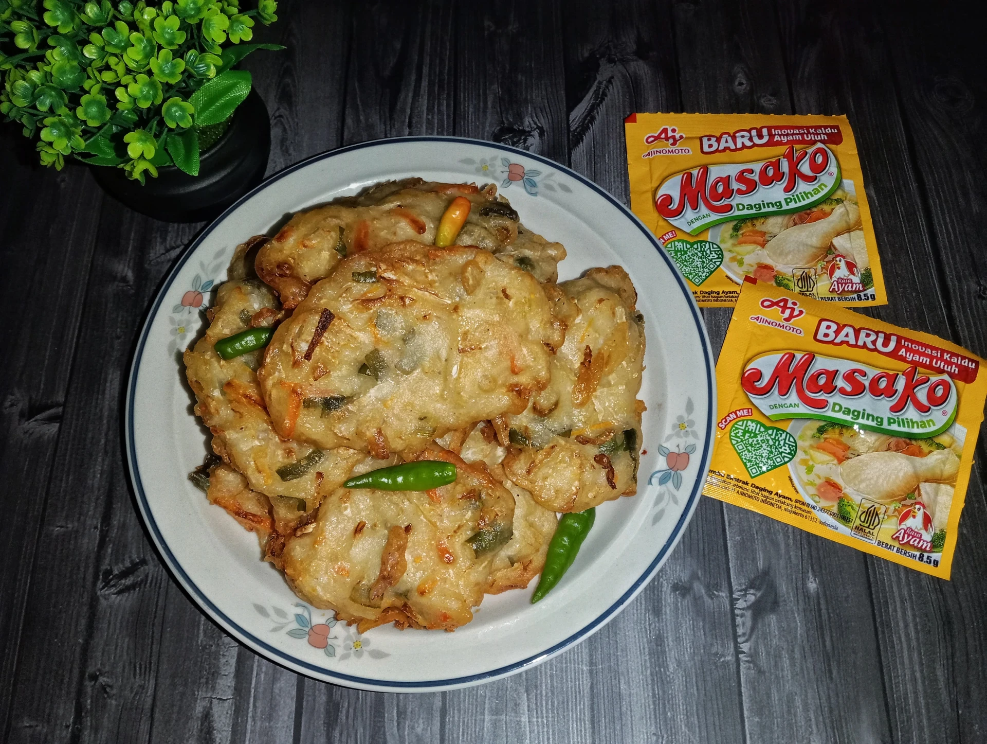 Bakwan sayur ala Masako