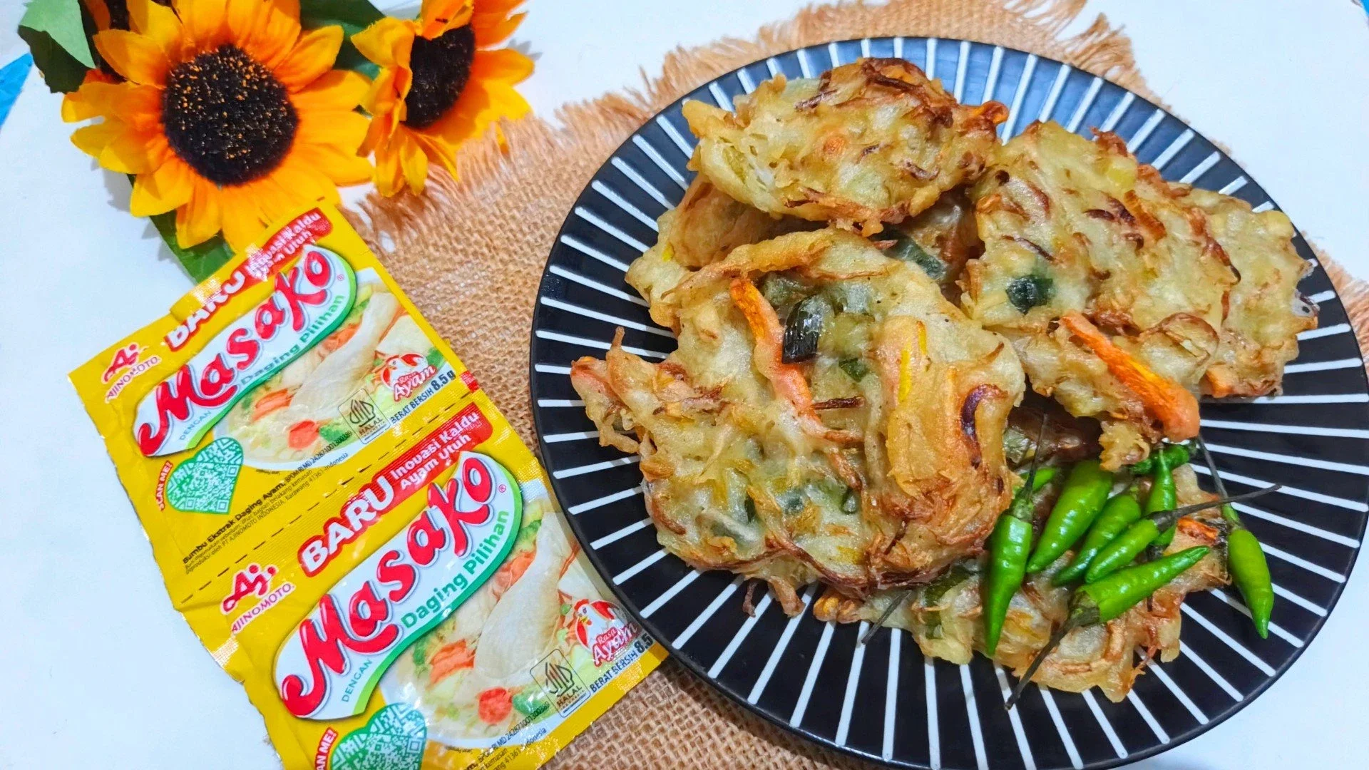  Bakwan sayur ala masako