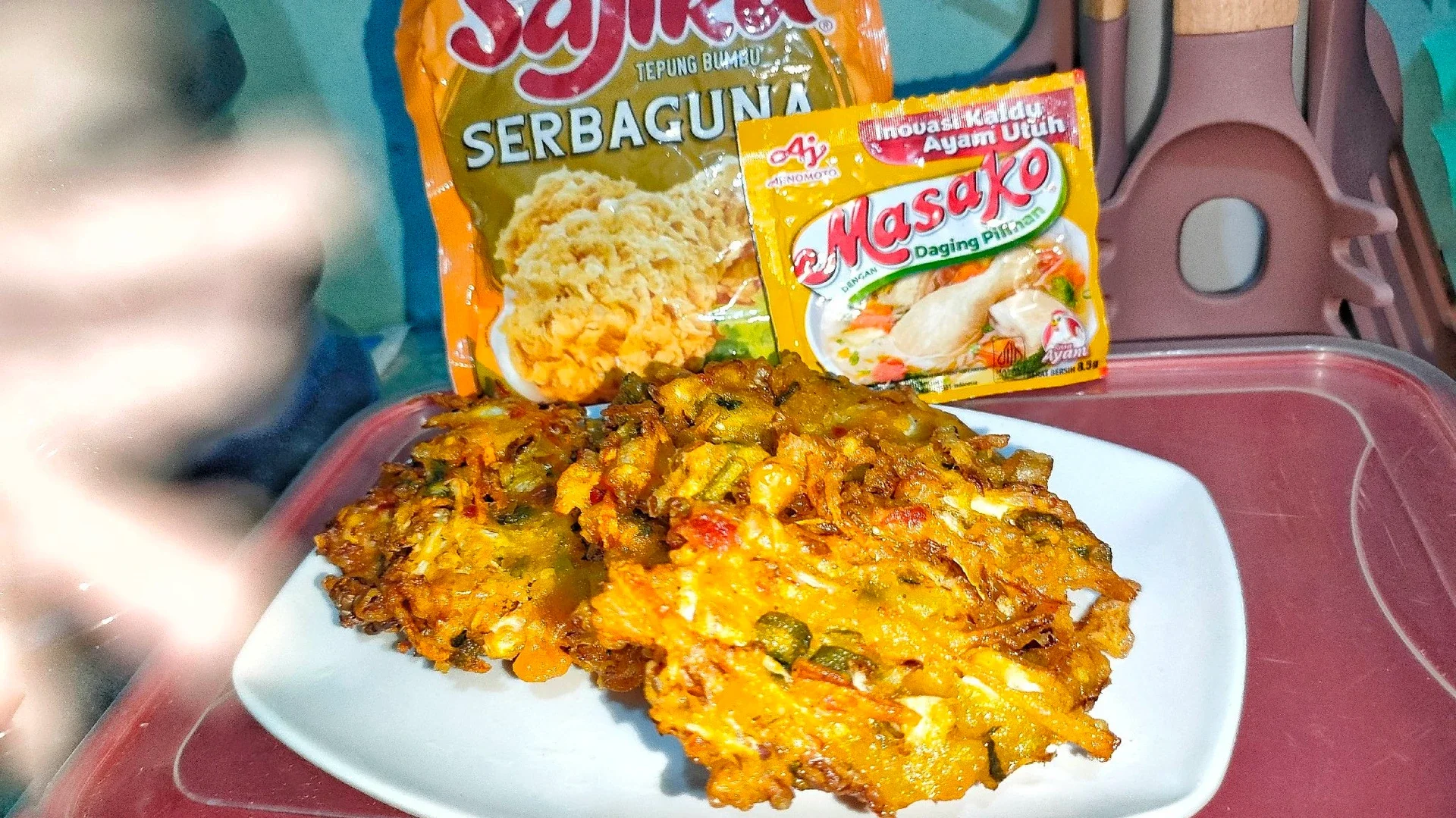 Bakwan Sayur Pedas ala Sajiku