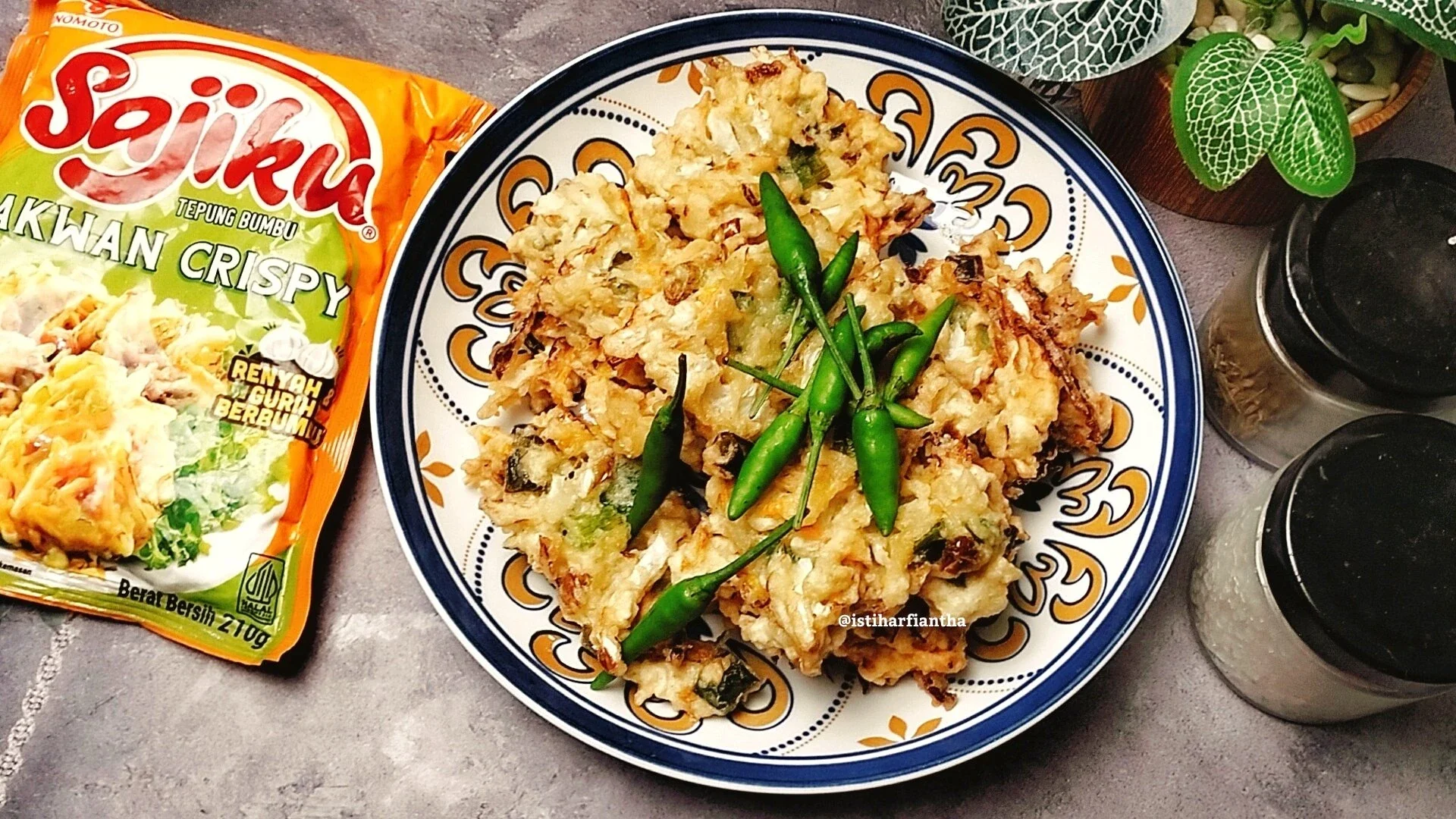 Bakwan Sayur Teri Medan ala MASAKO®