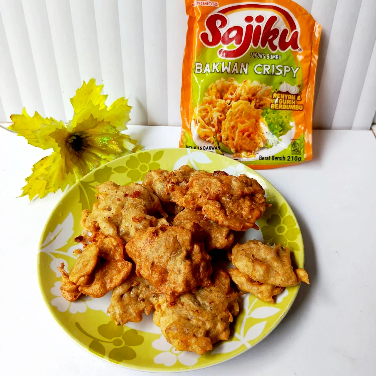 Bakwan teri basah bawang
