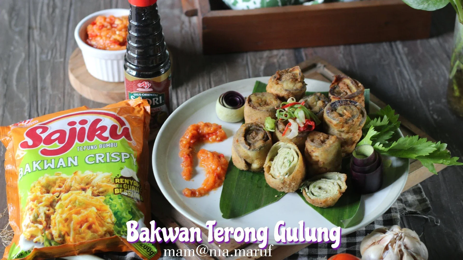 Bakwan Terong Gulung #SajikuLezatMeresapSampaiDalam