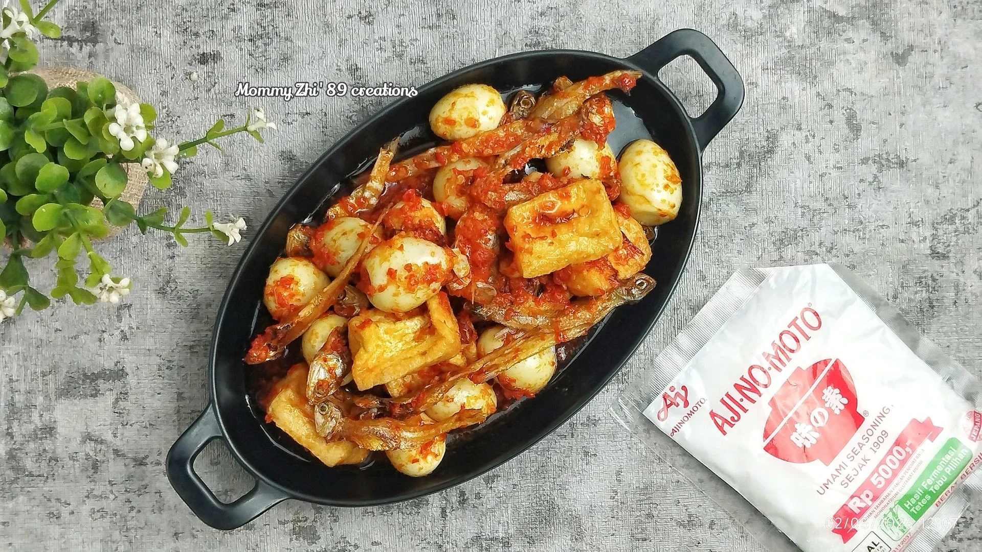 Balado Bada Tahu Telur Puyuh
