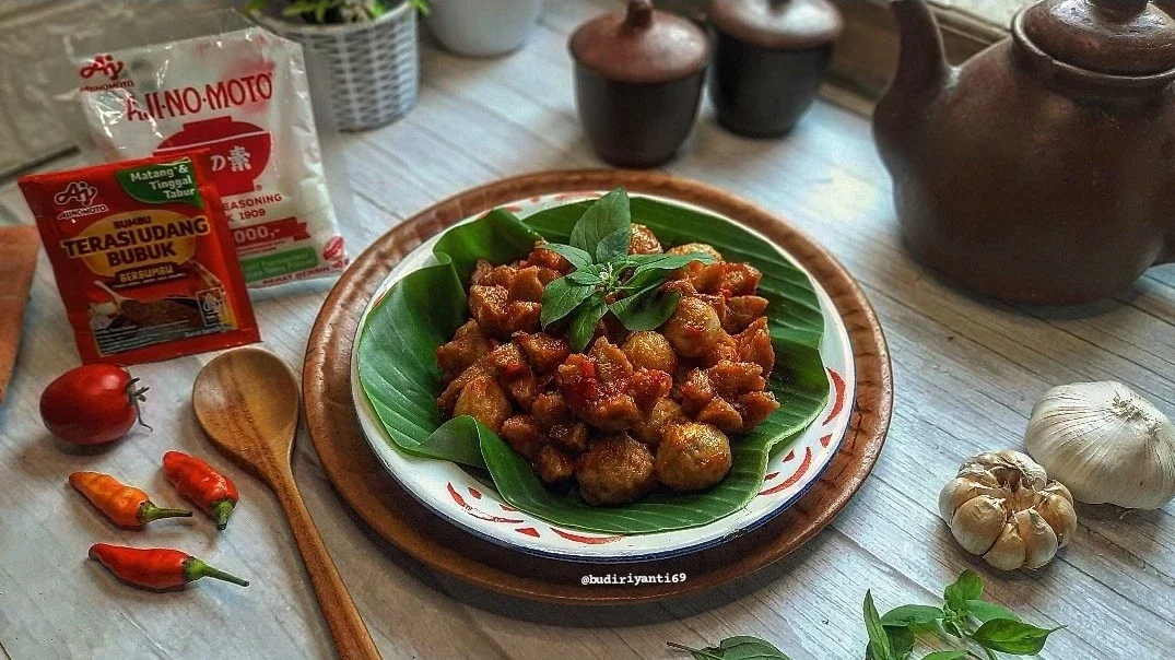 Balado Bakso Telur Puyuh