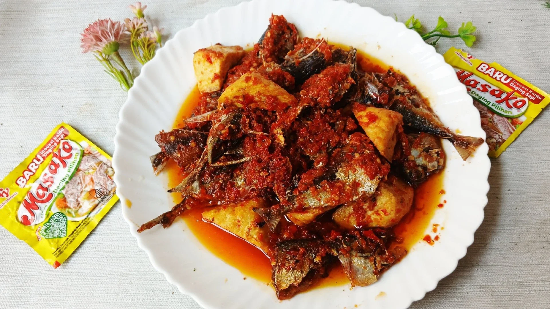 Balado Kembung Tahu Masako