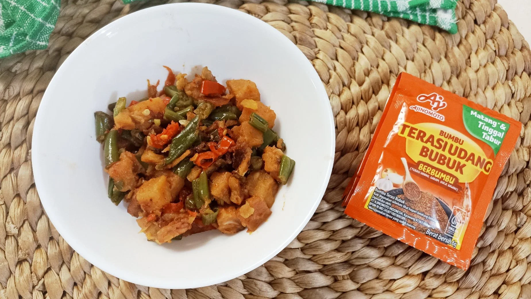 Balado Kentang Buncis
