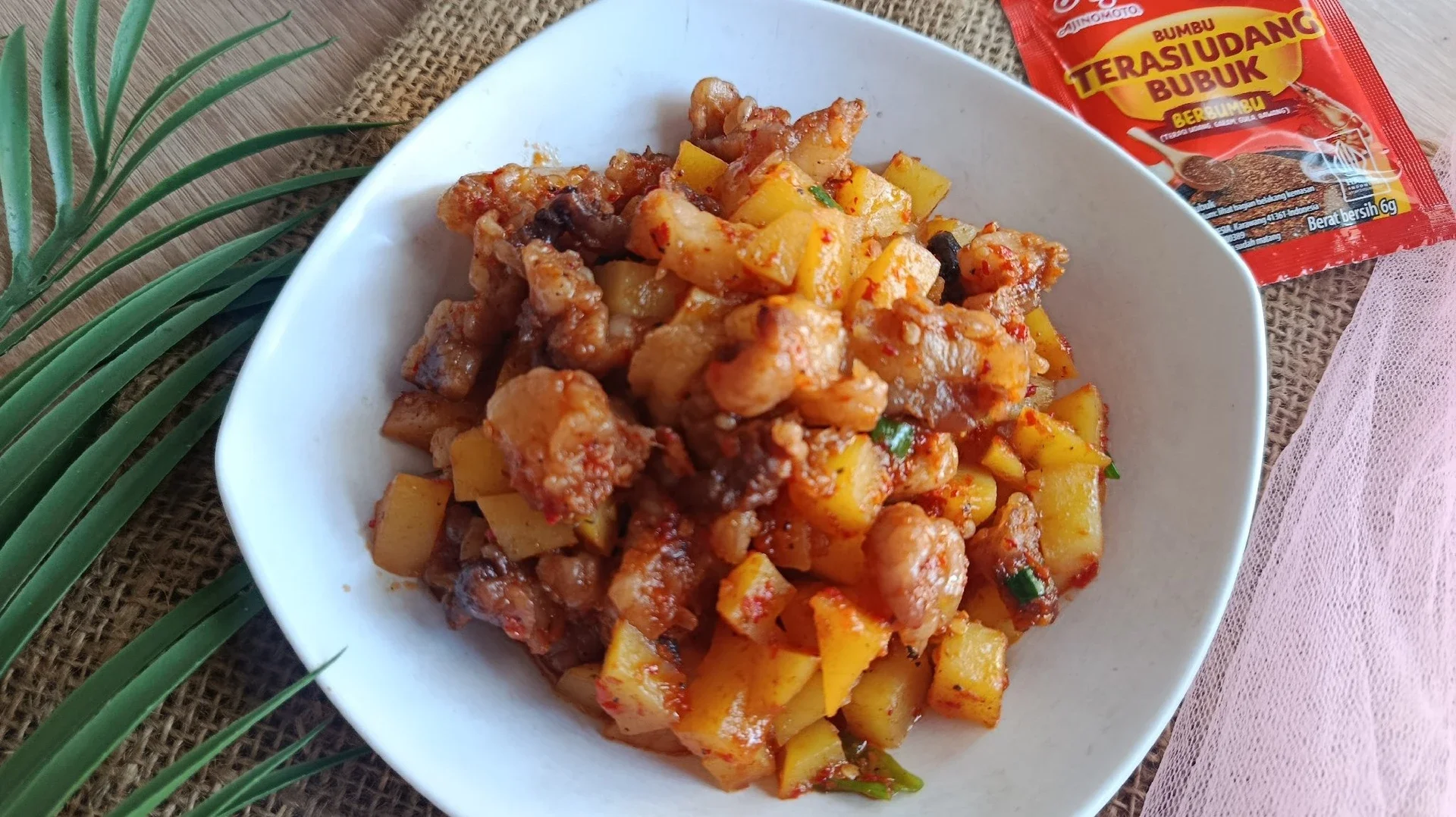 Balado Kentang Koyor