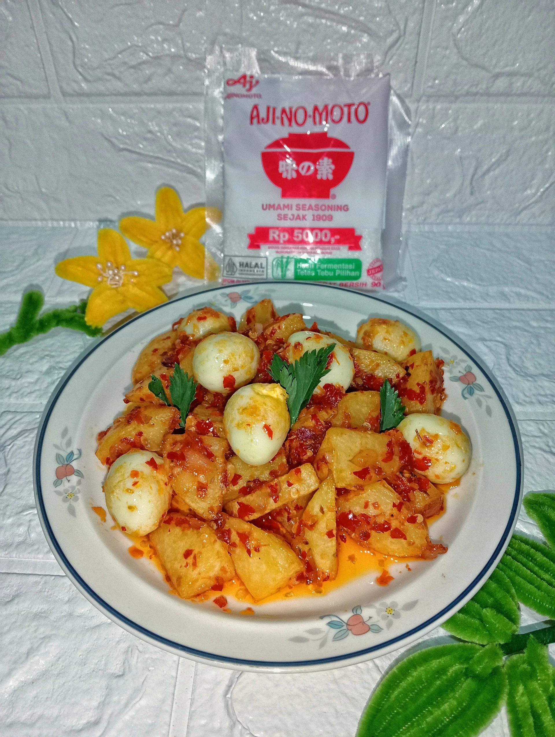 Balado Kentang Telur Puyuh #KentangJadiBintang