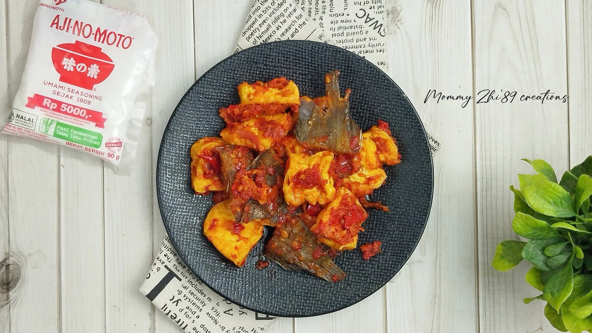 Balado Tahu & Ikan Sepat