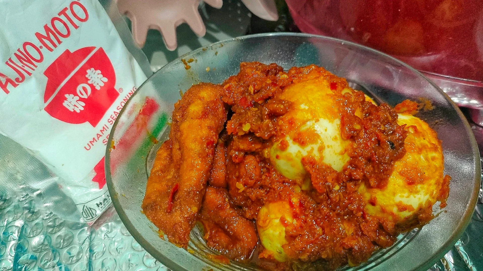 Balado Telur & Tahu