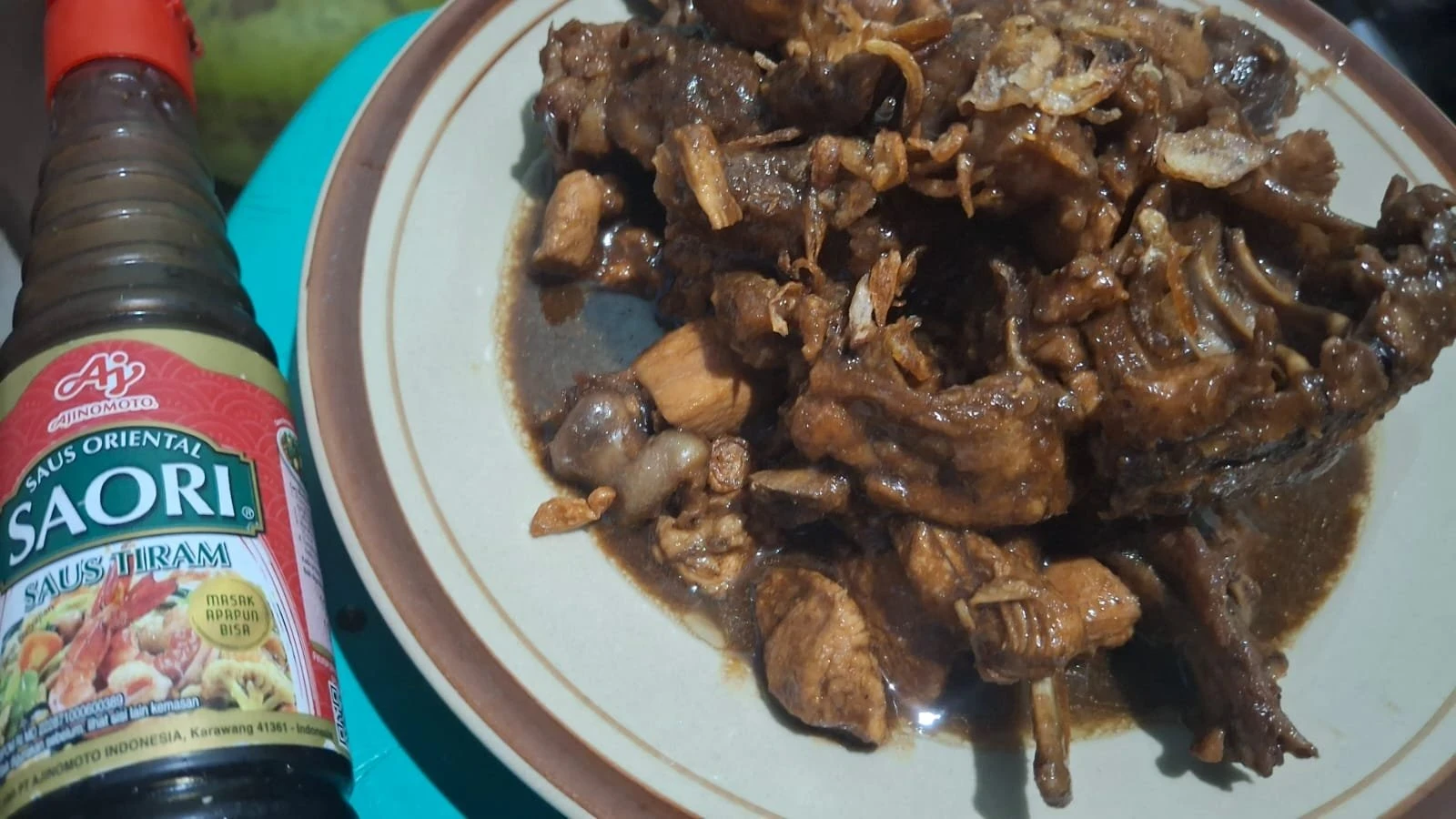 Balung Ayam Kecap ala Saori